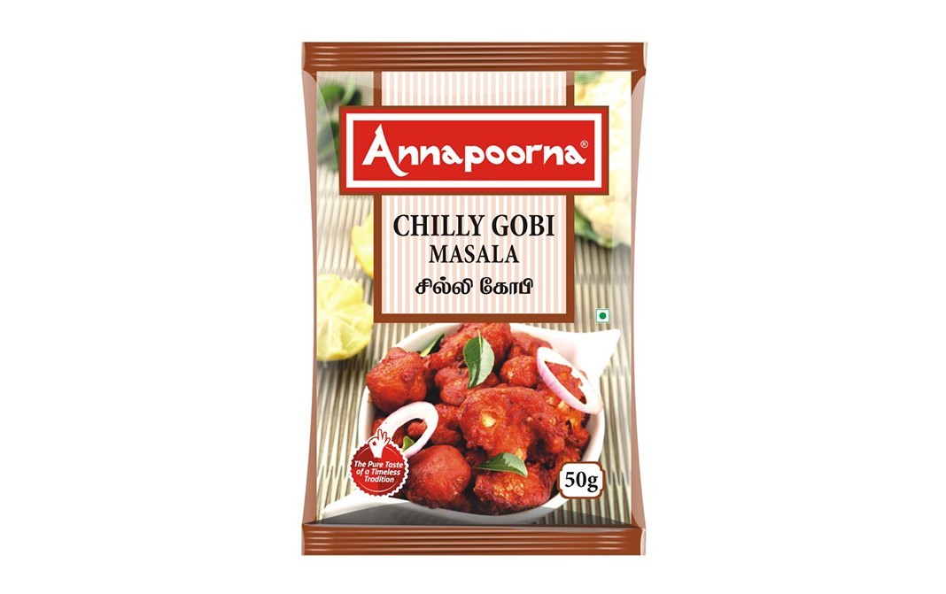 Annapoorna Chilly Gobi Masala    Pack  50 grams